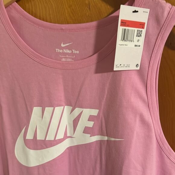 Nike Tank Top Mens Large Pink - Picture 2 of 2